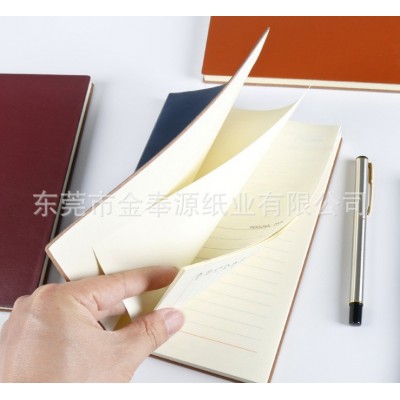 厂家直销FSC 60克本白双胶纸道林纸书纸书写纸笔记本内页专用纸图3