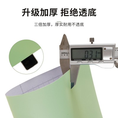 家具翻新贴纸衣柜纯色肤感奶油风墙纸卧室桌面自粘壁纸wallpaper图4