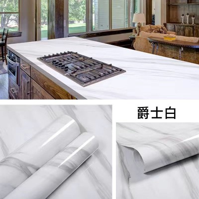 厨房贴纸防水防油灶台翻新贴加厚油烟贴耐高温自粘墙纸铝箔防阻燃图4