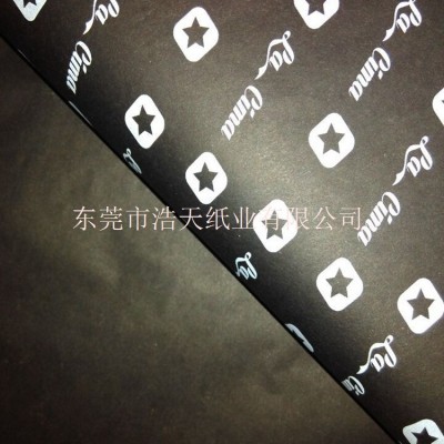 17-60g拷贝纸印刷 1-8色品牌LOGO印刷订制 服装防潮包装纸 雪梨纸图2