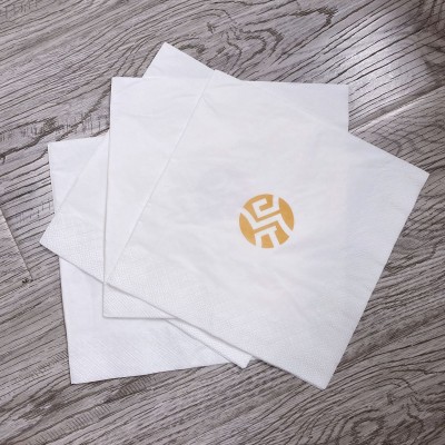 400纸巾可印logo牛排饭店纸巾酒店专用方巾纸餐巾纸广告商用纸巾图5