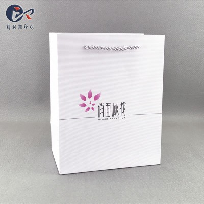 深圳厂家印刷纸袋定做白卡手袋彩色礼品袋手提袋定制图2