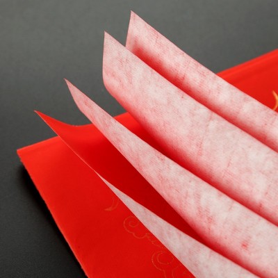 万年红福字斗方对联纸空白春联纸加厚红纸手写的宣纸批发洒金门贴图2