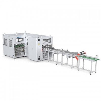 TP-B30RE Kitchen Roll Tissue Paper Packing Machinery Bunling Wrapping Machine图2