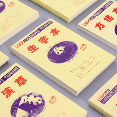 朗德田字格拼音本幼儿园生字本数学演草笔记本小学生作业本子批发图2