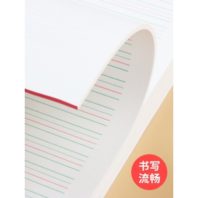 中小学生英语练习纸活页纸稿纸英语作文纸英语本单词默写听写本子图3