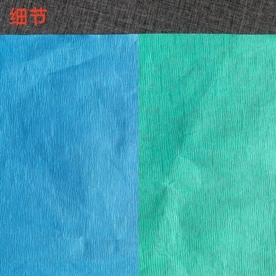 厂家直销防水防油60g医用皱纹纸白色,蓝色,绿色皱纹纸包装纸垫纸图2