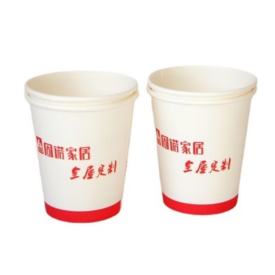 加厚纸杯定制印LOGO一次性杯子厂家销售商用家用装定做咖啡杯广告图5