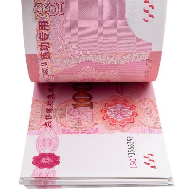 思进点钞练功券批发100元银行练习比赛道具影视拍摄会计技能点钞图5