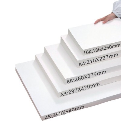 4k白卡纸a4硬a3手工8k美术200g白色卡纸4开230g荷兰白卡300g 8开图5