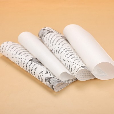 白色烘焙用纸烧烤纸方形烤肉烤盘商用防油纸一次性硅油纸图3