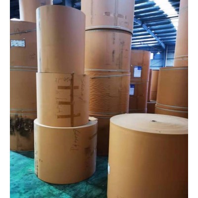 电子厂用分条高强度纸盘载体纸带插标纸端子隔离白牛皮纸黄牛纸带图3