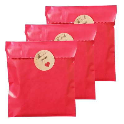 批发可降解扁平信封纸袋cookie bag 16*24cm图2