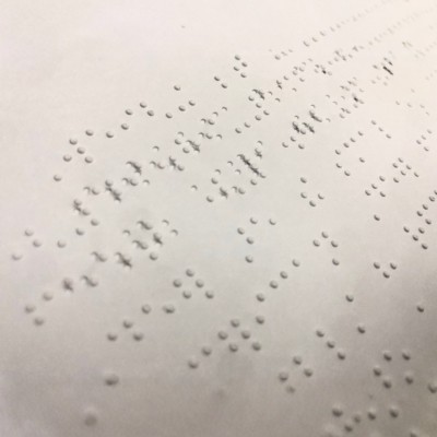 盲文书 盲文凸点 双面盲文图4