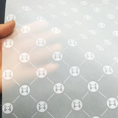 饰品硫酸纸包装纸绘描图纸礼盒垫纸牛油纸硫酸纸定制烫金印刷logo图2