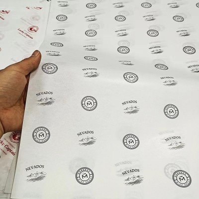 雪梨纸定制印刷logo服装ins风包装纸定做图案鞋帽打包拷贝纸批发图3