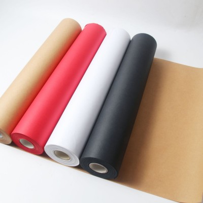 直供小卷包装纸 源头厂家 工艺礼品/艺术品鲜花礼品DIY 牛皮纸卷图5