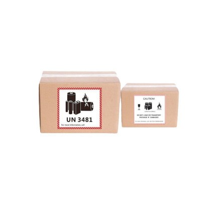 UN3481不干胶电池标签定制防火警示电器电子封箱贴纸定做物流标贴图4