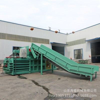 全自动废旧纸箱液压打包机塑料瓶压缩压块机废品液压打包机厂家图4