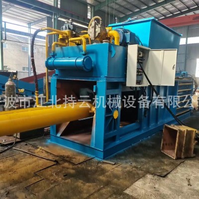 塑料瓶卧式液压打包机厂家废纸边角料卧式液压打包机生活垃圾压缩图4