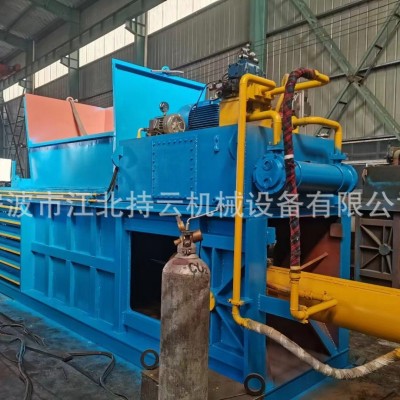 塑料瓶卧式液压打包机厂家废纸边角料卧式液压打包机生活垃圾压缩图2