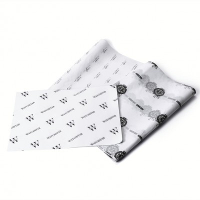 雪梨纸印刷logo拷贝纸17g服装鞋子防潮包装纸蜡光纸牛皮纸图2