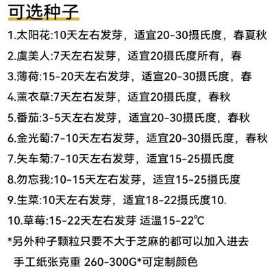 种子纸厂家定制婚礼邀请函结婚卡片门票宣传名片活动入场 券可发芽图2