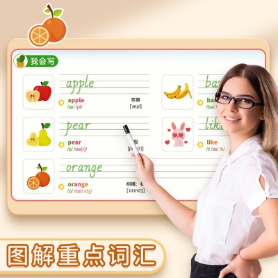 小学生英语口语训练英语美文自然拼读1-6年级教材同步每日晨读图4