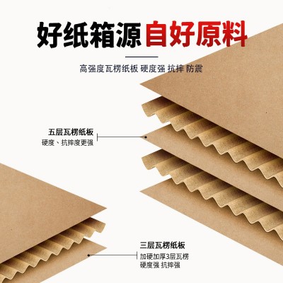 跨境电商纸箱子超硬特大搬家纸箱长正方形打包现货批发亚 马逊FBA图3