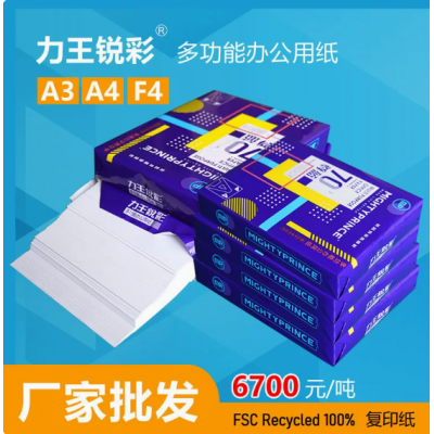 适用EUDR法案及DDS，FSC Recycled 100%A4再生复印纸70g，A3F4，图2