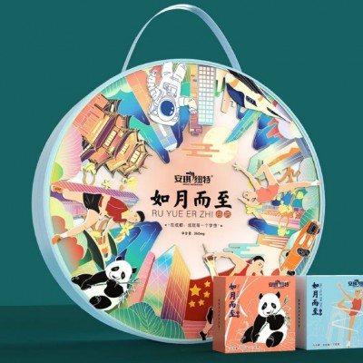定制月饼盒 礼品盒 定做天地盖 翻盖 礼盒 定制包装盒图3