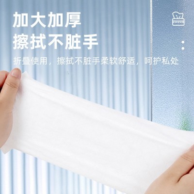 湿厕纸家庭实惠装洁厕湿巾私处擦屁屁男女士专用湿厕巾40抽图3