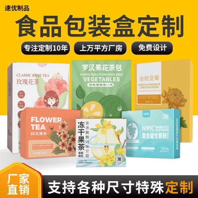 食品包装老婆饼板栗饼盒子绿豆糕包装盒南瓜桃酥纸盒生日蛋糕盒图3