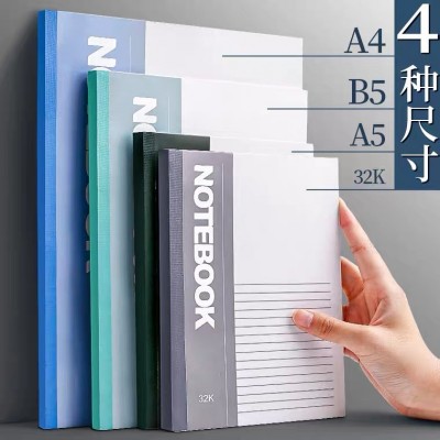 A5笔记本B5软抄本日记本加厚学生简约记事本软面抄办公文具批发图5