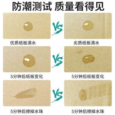 新鸿发手机壳包装盒印刷牛皮纸盒现货 迷你正方形折叠打包飞机盒图2