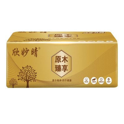 40包木浆抽纸淘客纸巾批发家用面巾纸餐巾纸整箱图4