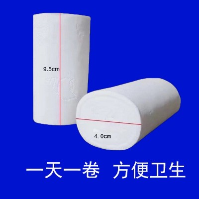 一件代发宾馆用纸小卷纸酒店卫生间专用实心100卷厕纸商用卫生纸图4