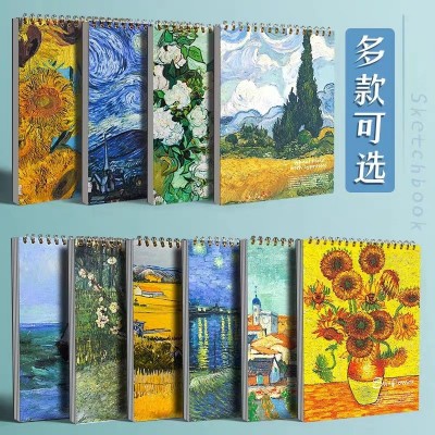 工厂直销绘画本8k手绘图画本素描本A4学生美术空白画画本绘本速写图3