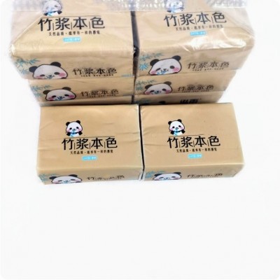 供应6连包一提竹浆抽纸家用抽取式纸巾酒店餐厅用餐巾纸面巾纸图2