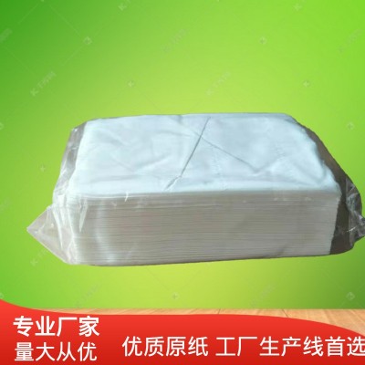 发原生木桨100抽方形小抽纸二层KTV抽纸饭店抽式餐巾纸商用抽纸图3