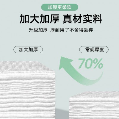 【包】500克悬挂式抽取洗脸巾一次性洗脸巾洁面擦脸干湿两用图4