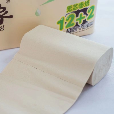 肥象卷纸本色无芯卷纸干湿两用卫生纸1提14卷母婴适用家庭实惠图6