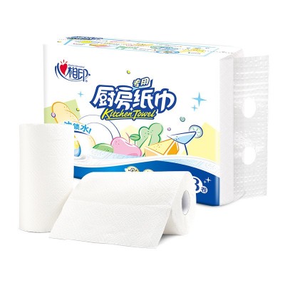 心相印厨房纸巾懒人抹布厨房卷纸吸油纸吸水料理纸巾厨房专用卷纸图2