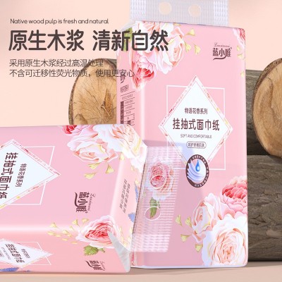 蓝小唯悬挂式抽纸大包卫生纸家用商用擦手纸实惠装厕纸一件代发图4