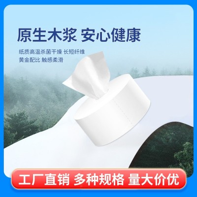 中心抽大卷纸厕纸大盘纸商用整箱批中间抽取式卷筒卫生纸厕所纸巾图2