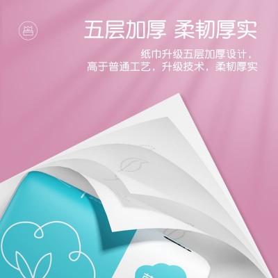 抽纸40包整箱纸巾包邮家用商用餐巾纸卫生纸酒店纸抽工厂批发代发图4