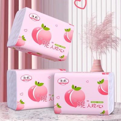 整箱批发160张4层家用抽纸小包抖音快手同款纸巾工厂一件代餐巾纸图5