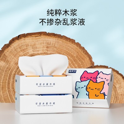 卫生纸原生木浆小包装纸巾备家洁抽取式面巾纸便携迷你纸抽批发图3