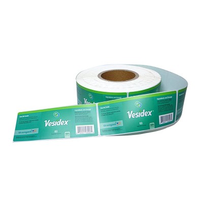 卷筒印刷不干胶彩印标签日化品食品贴纸彩色塑料透明包装封口贴图5