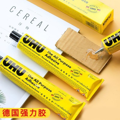 德国UHU胶水35ml模型木质金属专用液体胶建筑补鞋手工万能强力胶图6